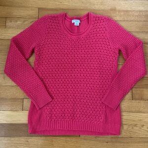 Liz Claiborne Like New Cable Knit Pullover Sweater